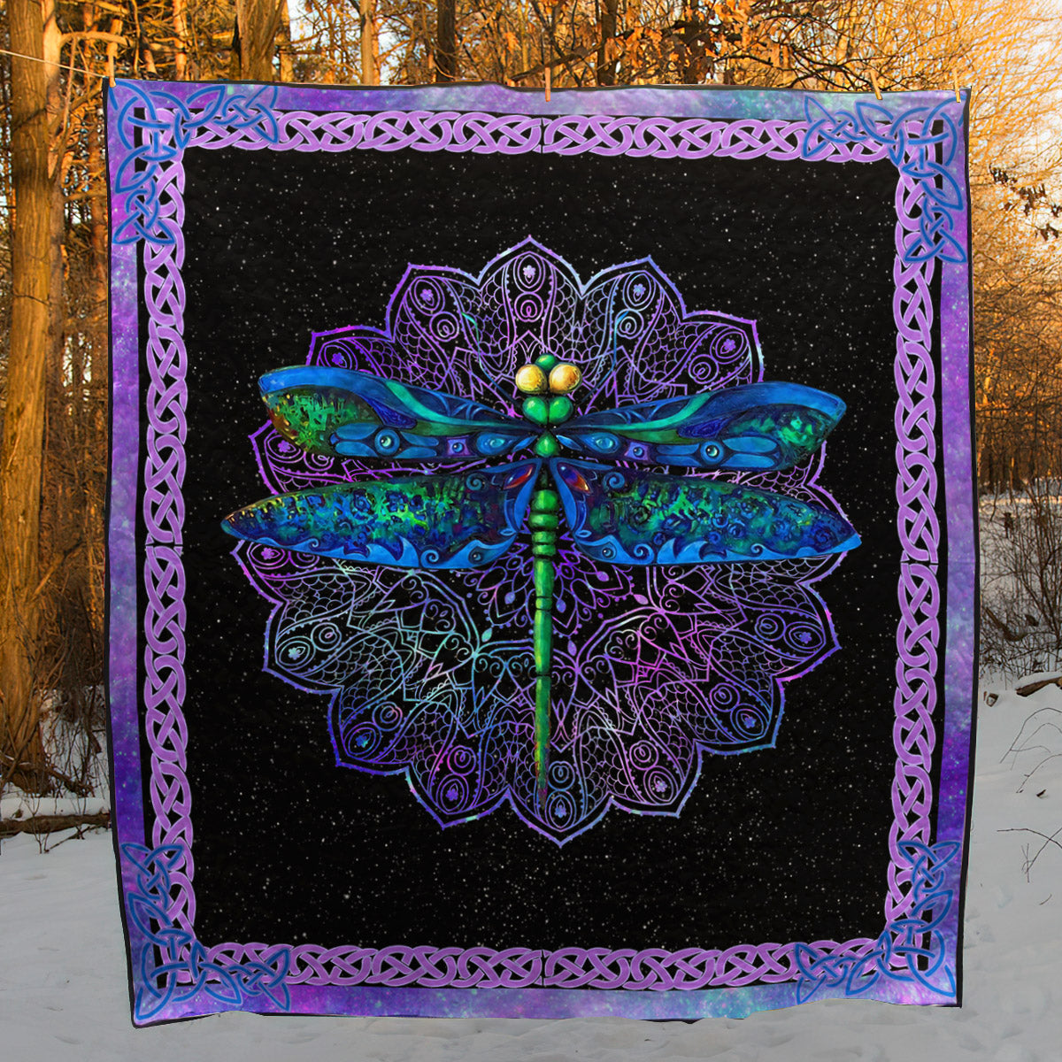 Dragonfly BT130717 Quilt Blanket
