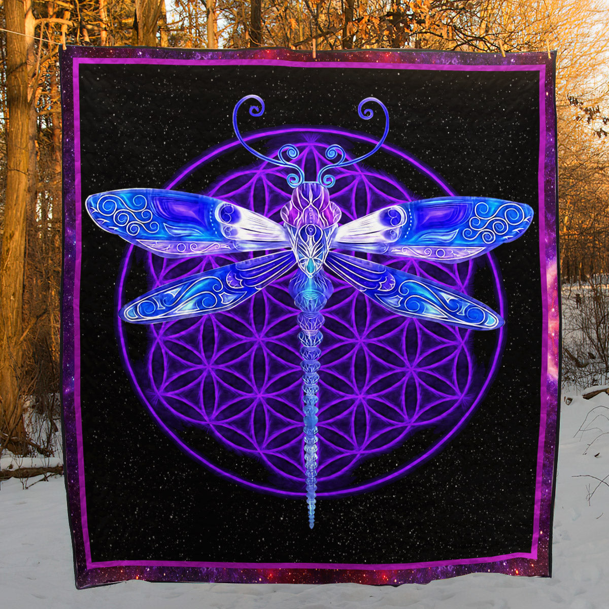 Dragonfly BT130718 Quilt Blanket