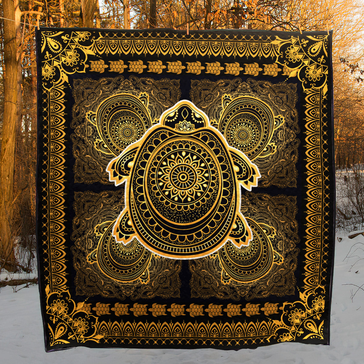 Turtle ML160706 Quilt Blanket