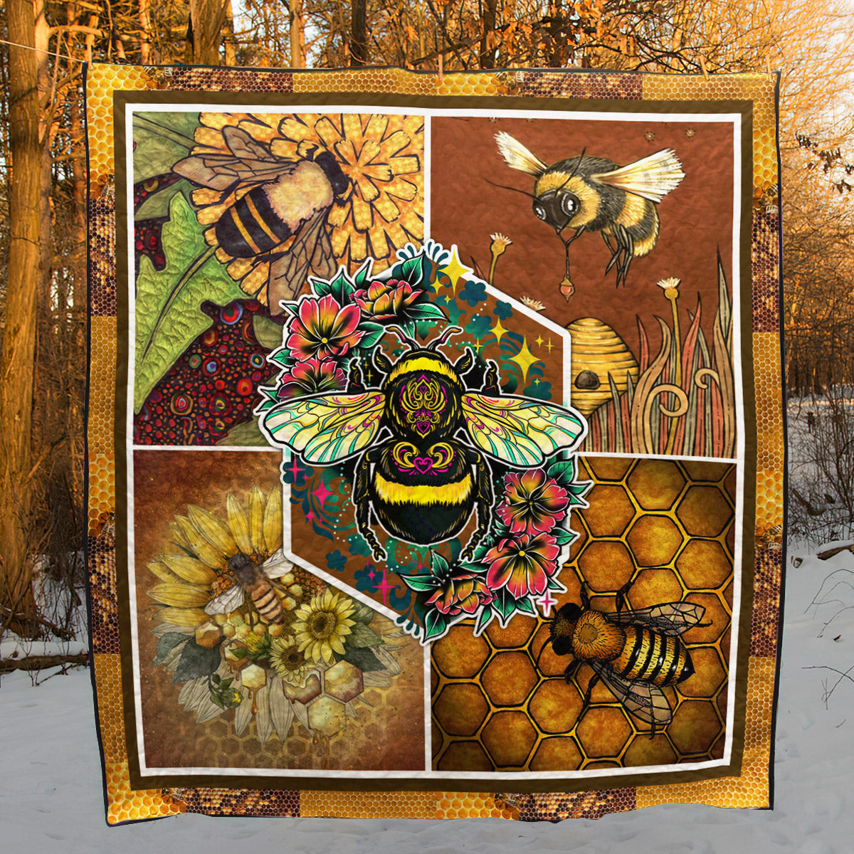 Bee CG170702 Quilt Blanket