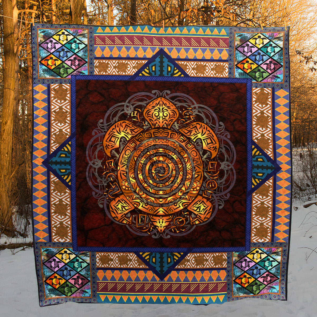 Turle HM190717B Quilt Blanket