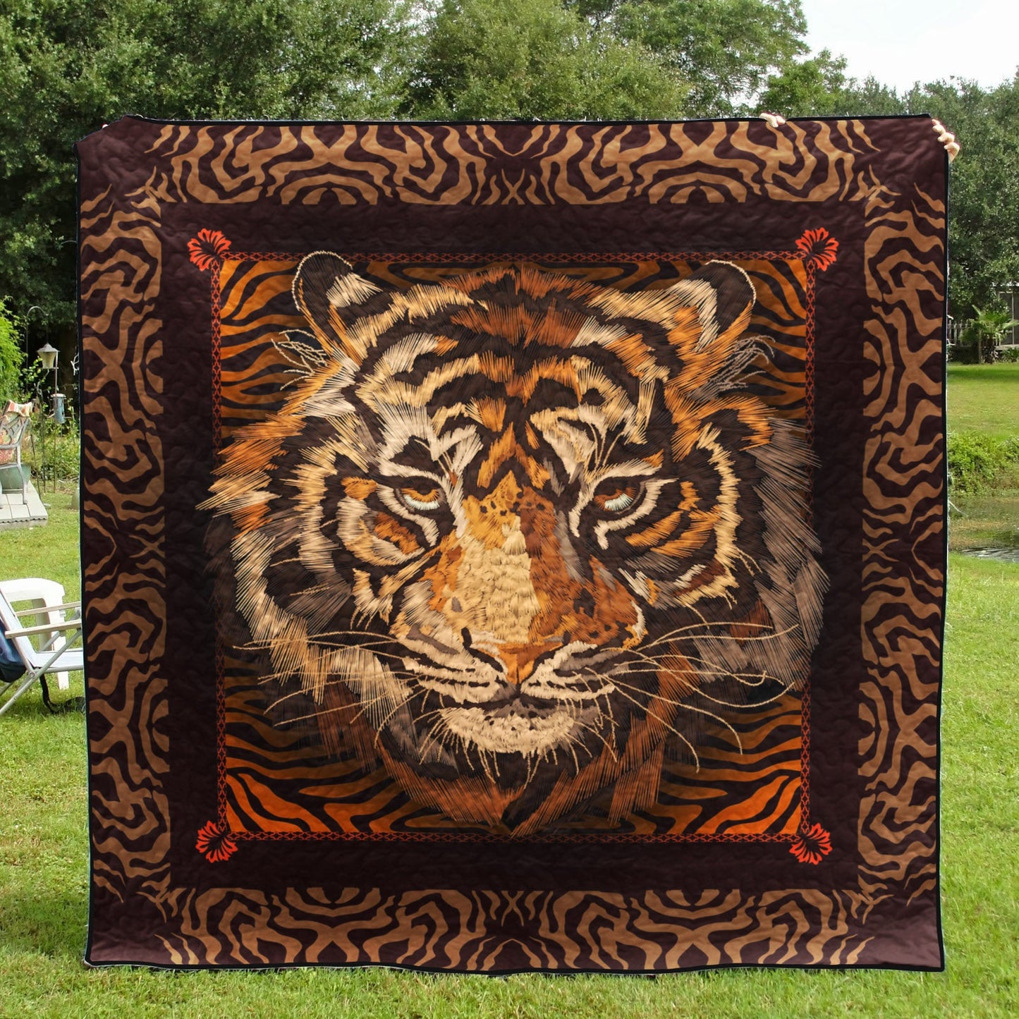 Tiger TT250722B Quilt Blanket