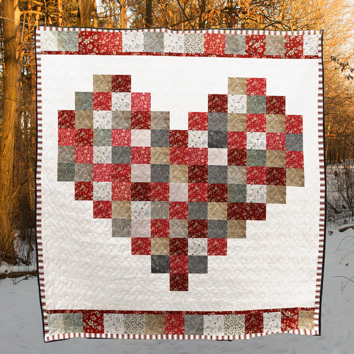 Valentine CLA2210511Q Quilt Blanket
