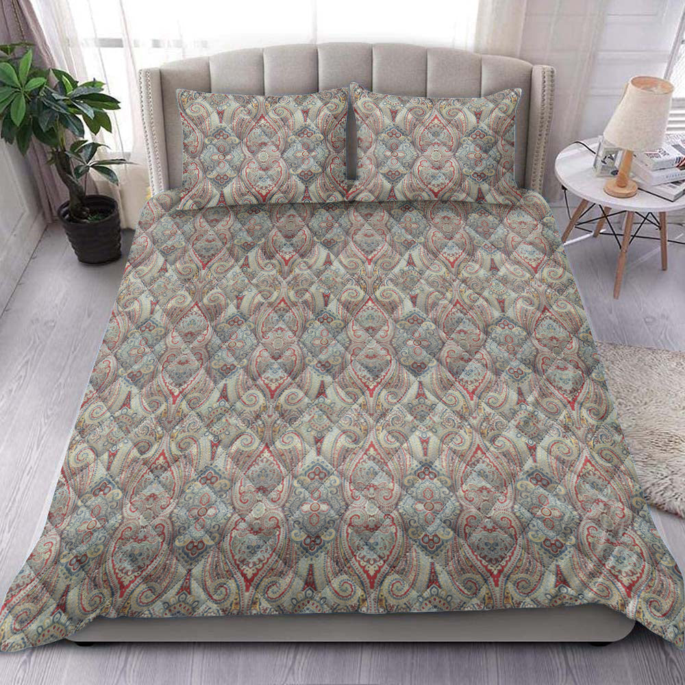 Paisley Pizzazz CLA211052 Quilt Bedding Set
