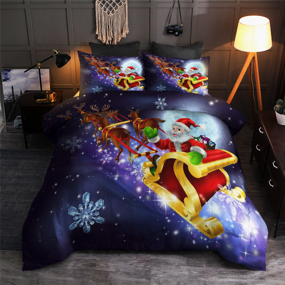 3D Christmas Santa Claus CLA22100480B Bedding Sets
