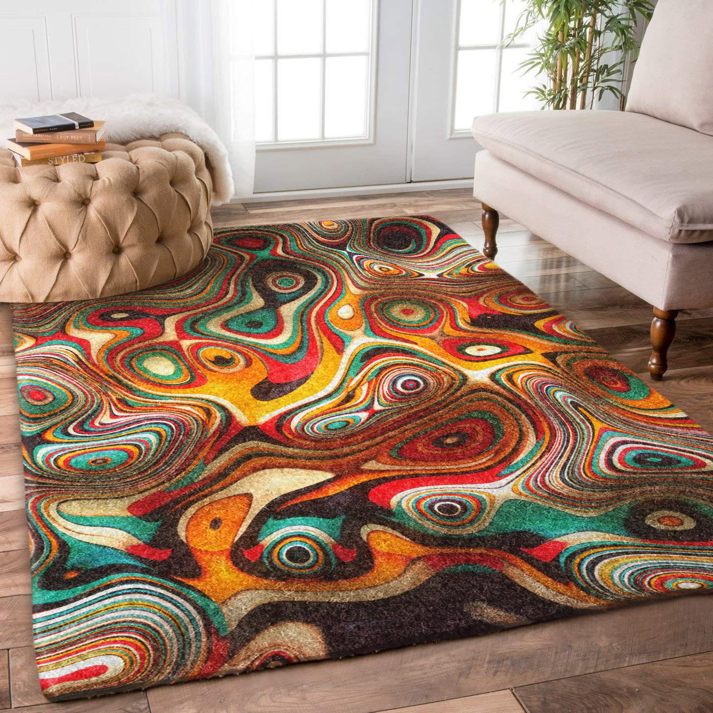 3d Abstract DV3010001R Rug