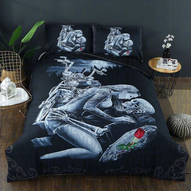 3d Ride Die Motorcycle CL21110027MDB Bedding Sets
