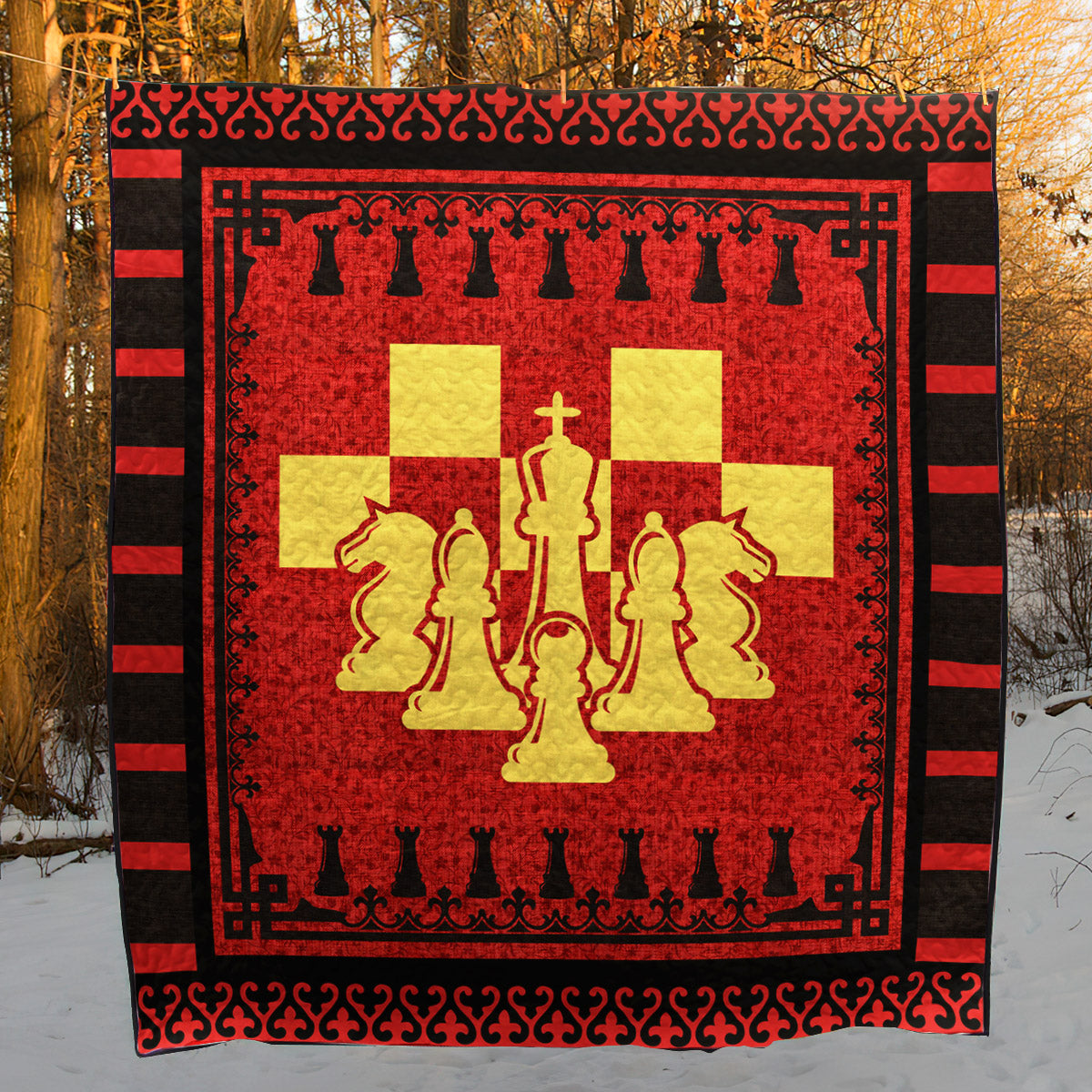 Chess HT80005 Quilt Blanket