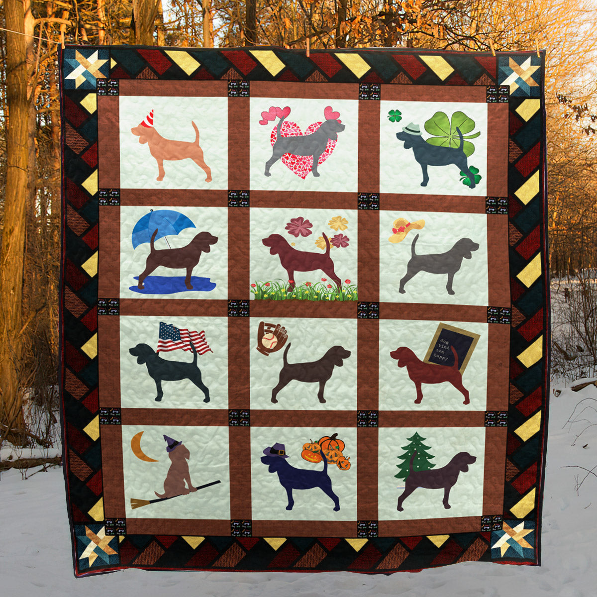 Beagle TL290506 Quilt Blanket