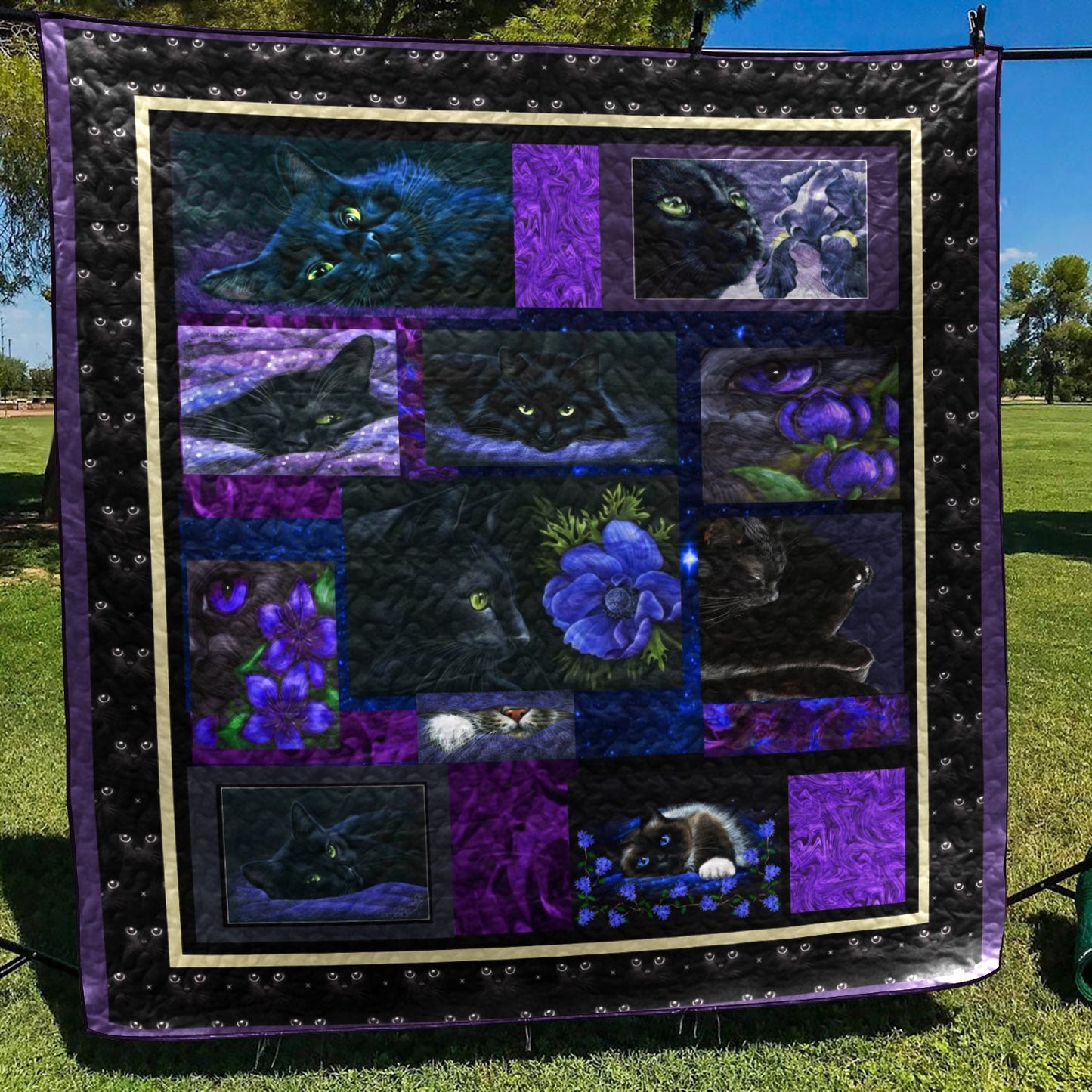 Cat 19022262 Quilt Blanket
