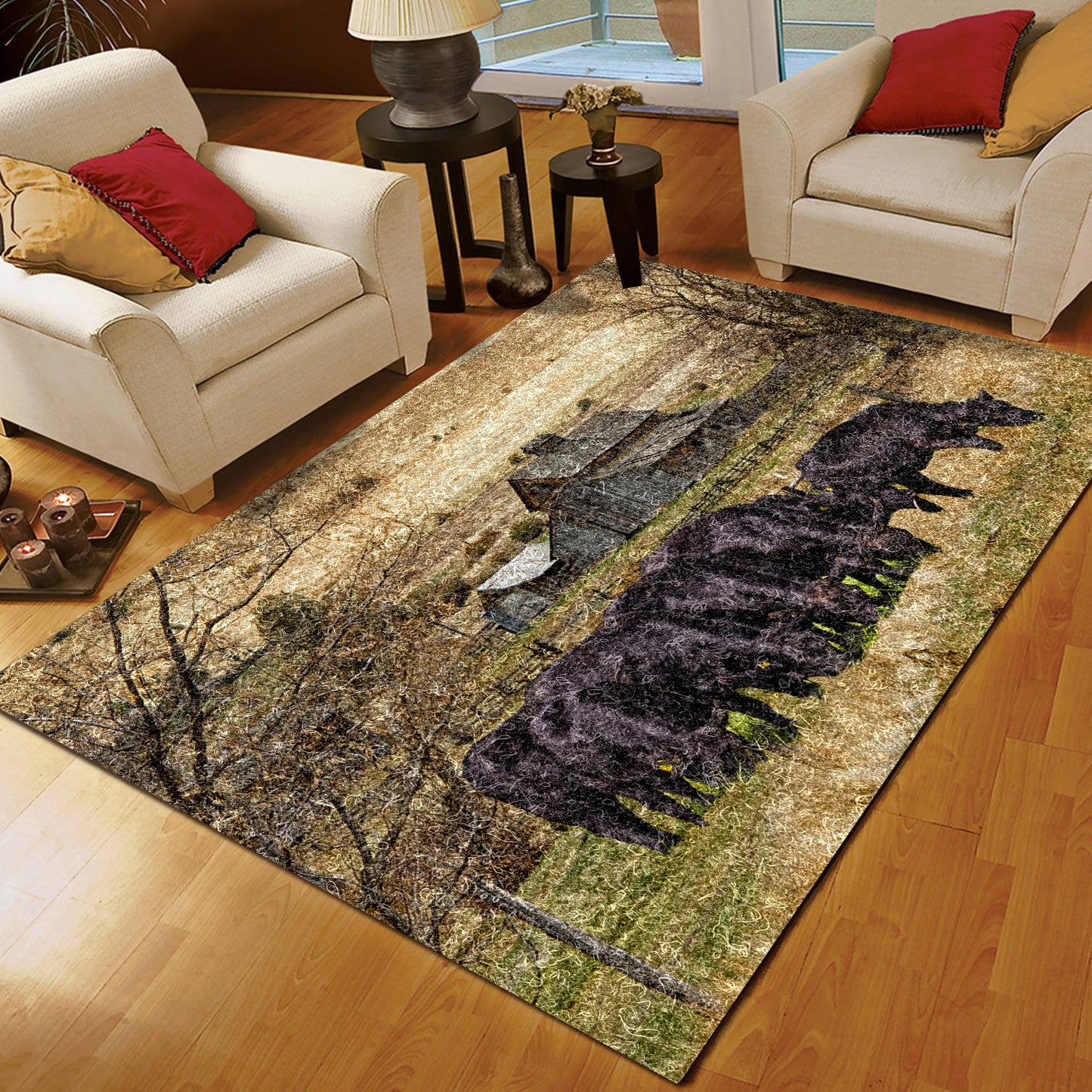 ANGUS CATTLES FARM CLA1910110R Rug