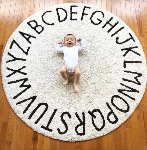 Abc Kids CLM1510001TM Round Area Rug
