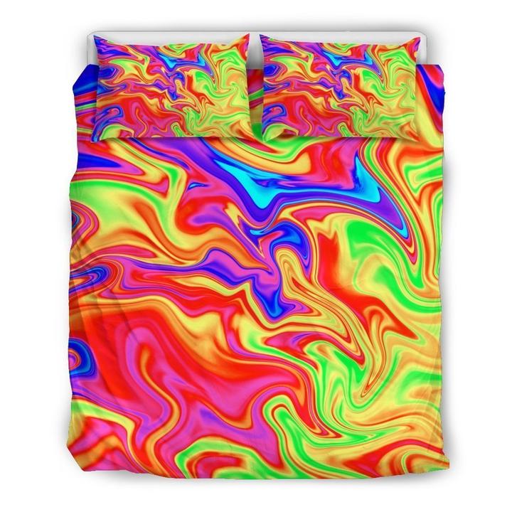 Abstract Colorful Liquid Trippy CLH2910003B Bedding Sets