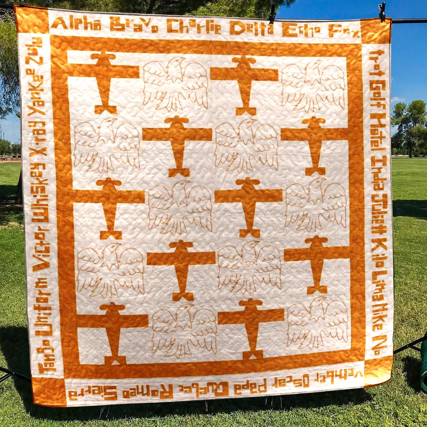 Airplane CLA1410041Q Quilt Blanket