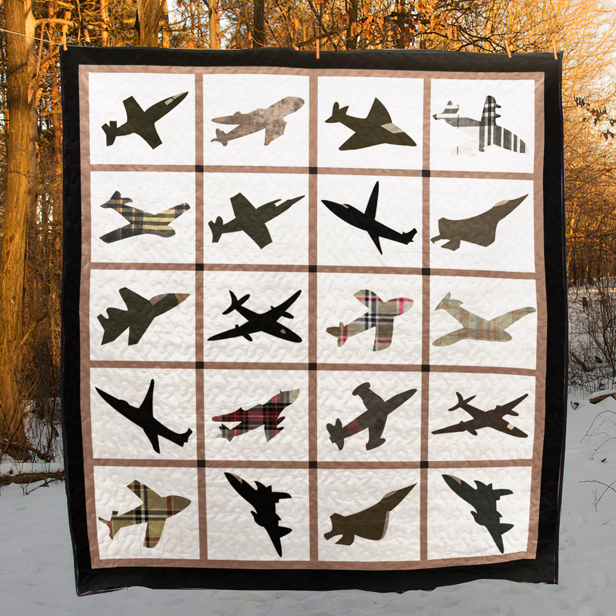 Airplane CLA250617 Quilt Blanket