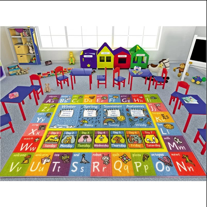 Alphabet Kids Play CL240902MDR Rug