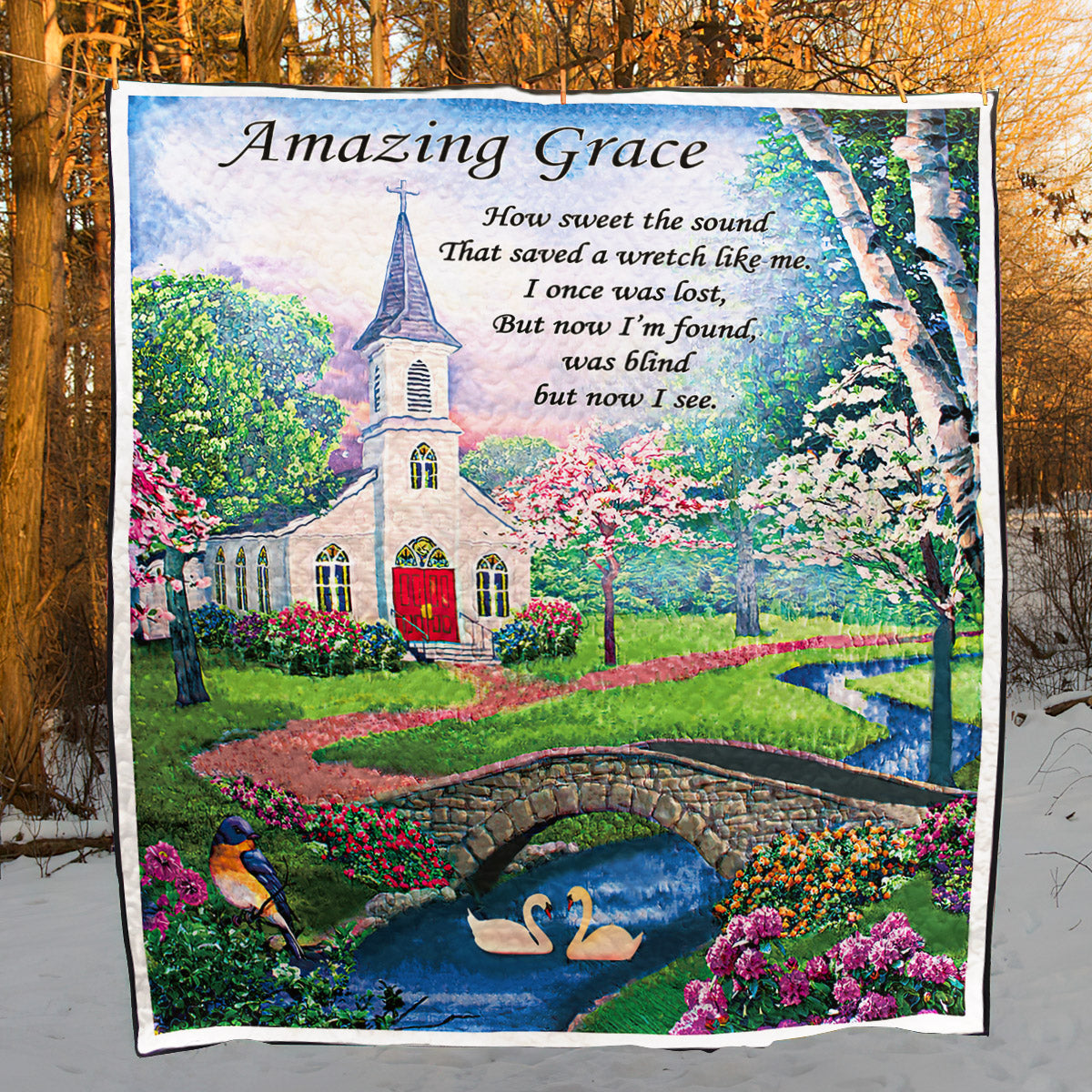 Amazing Grace CLH2310003Q Quilt Blanket