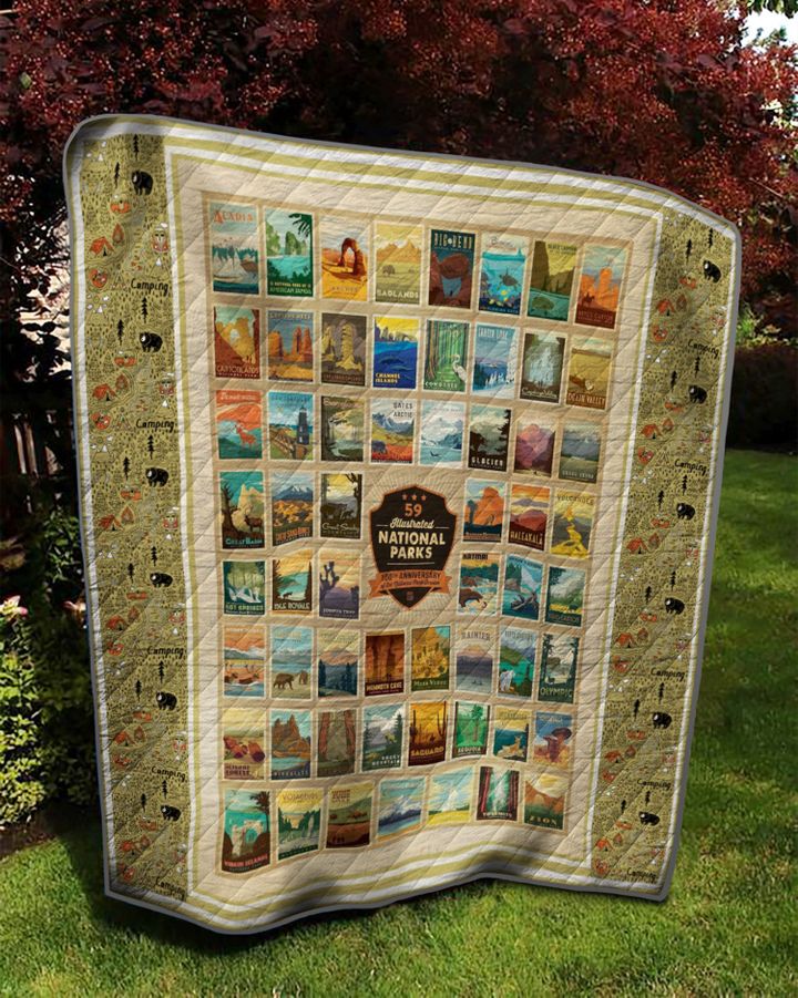 American National Park TD1511281 Quilt Blanket