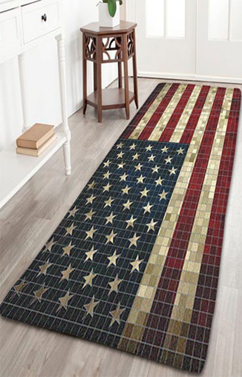 American Flag CLA3009002RU Runner Rug