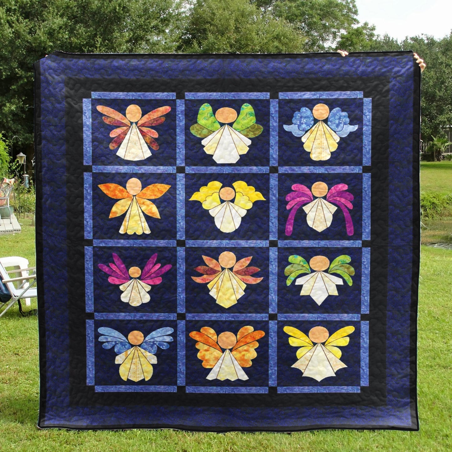 Angel CLP0611013Q Quilt Blanket