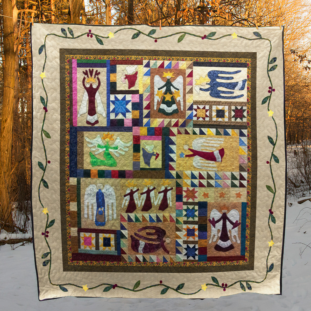 Angels CLM020703 Quilt Blanket