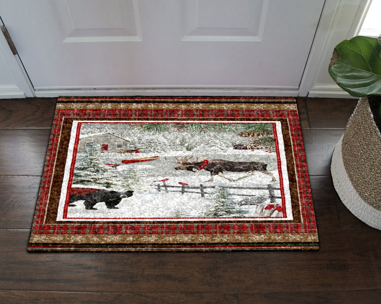 Animals Christmas HN16100010D Non-slip Door mats