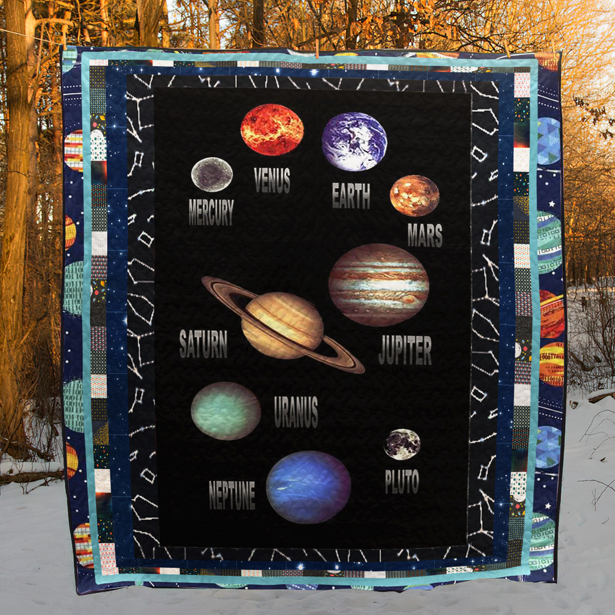 Astronomy TD2809007 Quilt Blanket