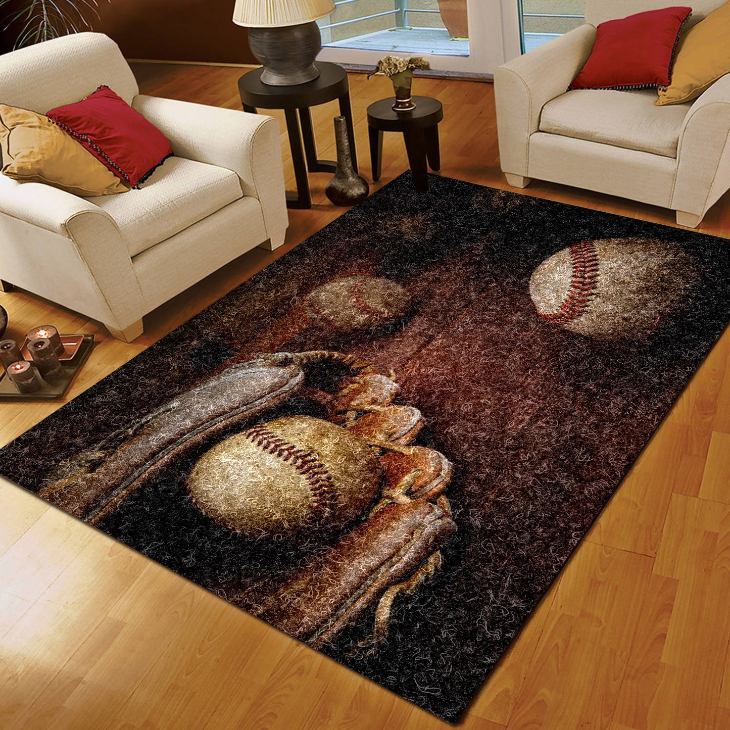 Baseball CL260709MD Rug