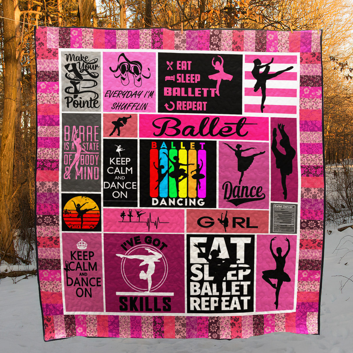 Ballet YH3110140 Quilt Blanket