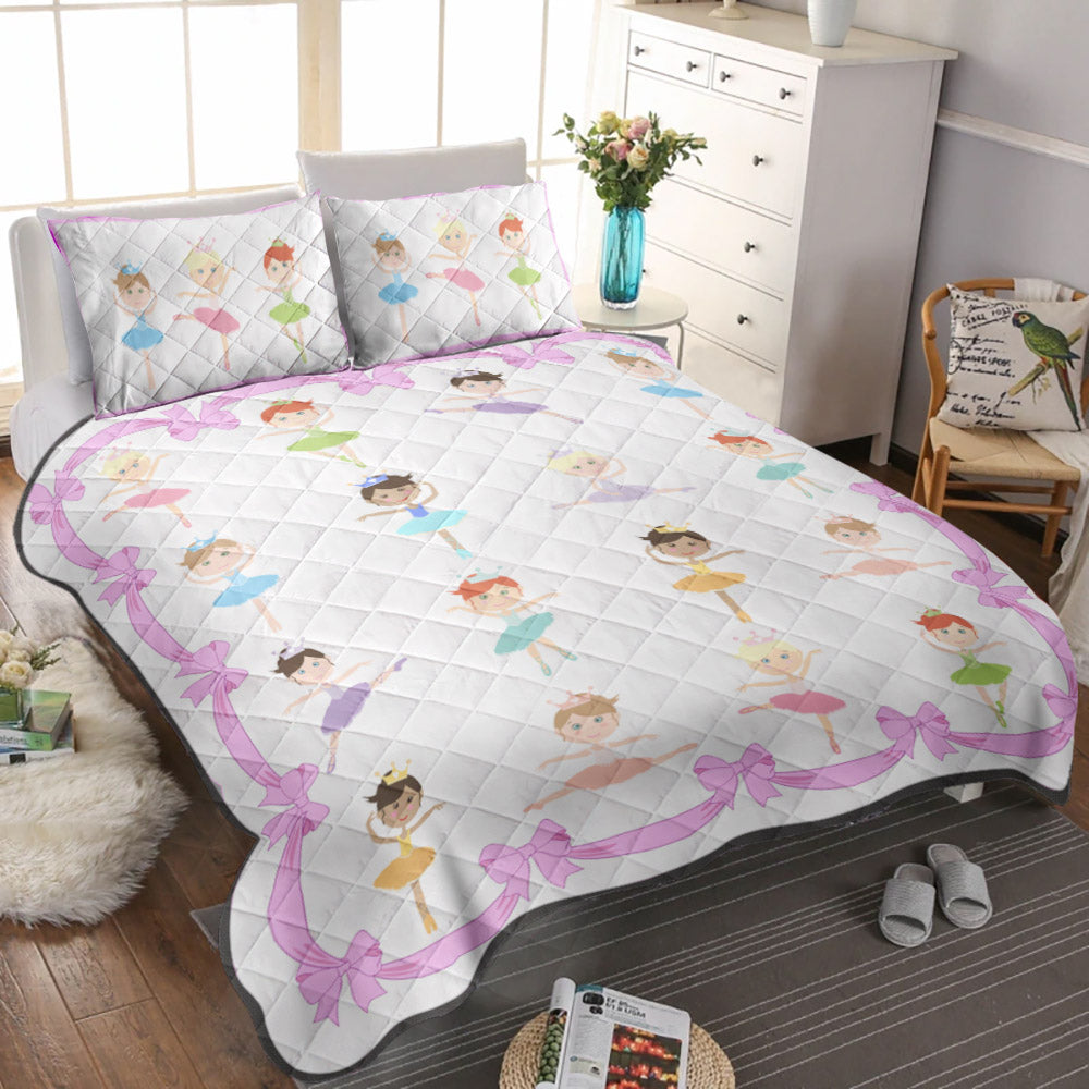 Ballet CLA2809043B Quilt Bedding Set