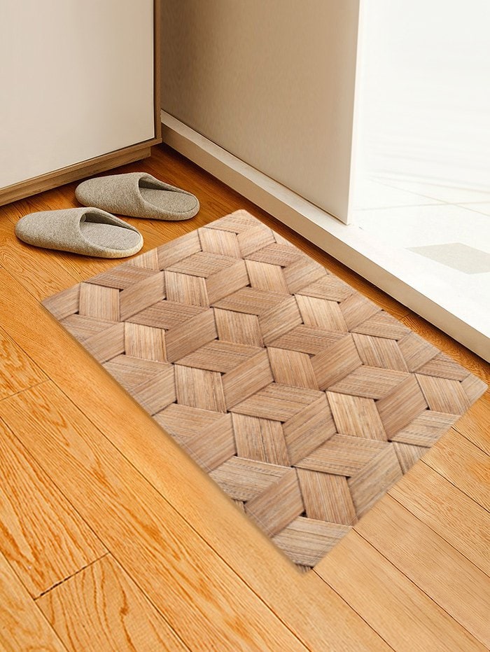 Bamboo Weaving CLH091008D Non-slip Door mats