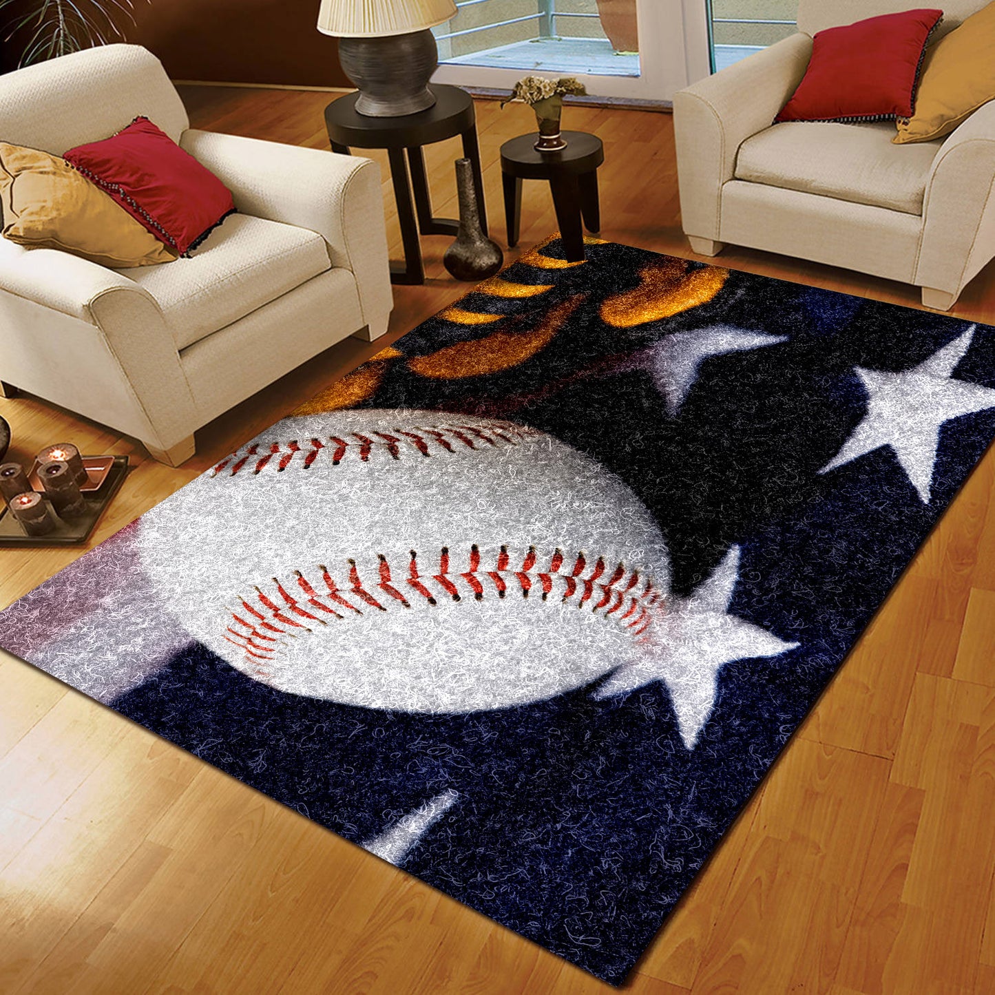 Baseball BL200804R Rug