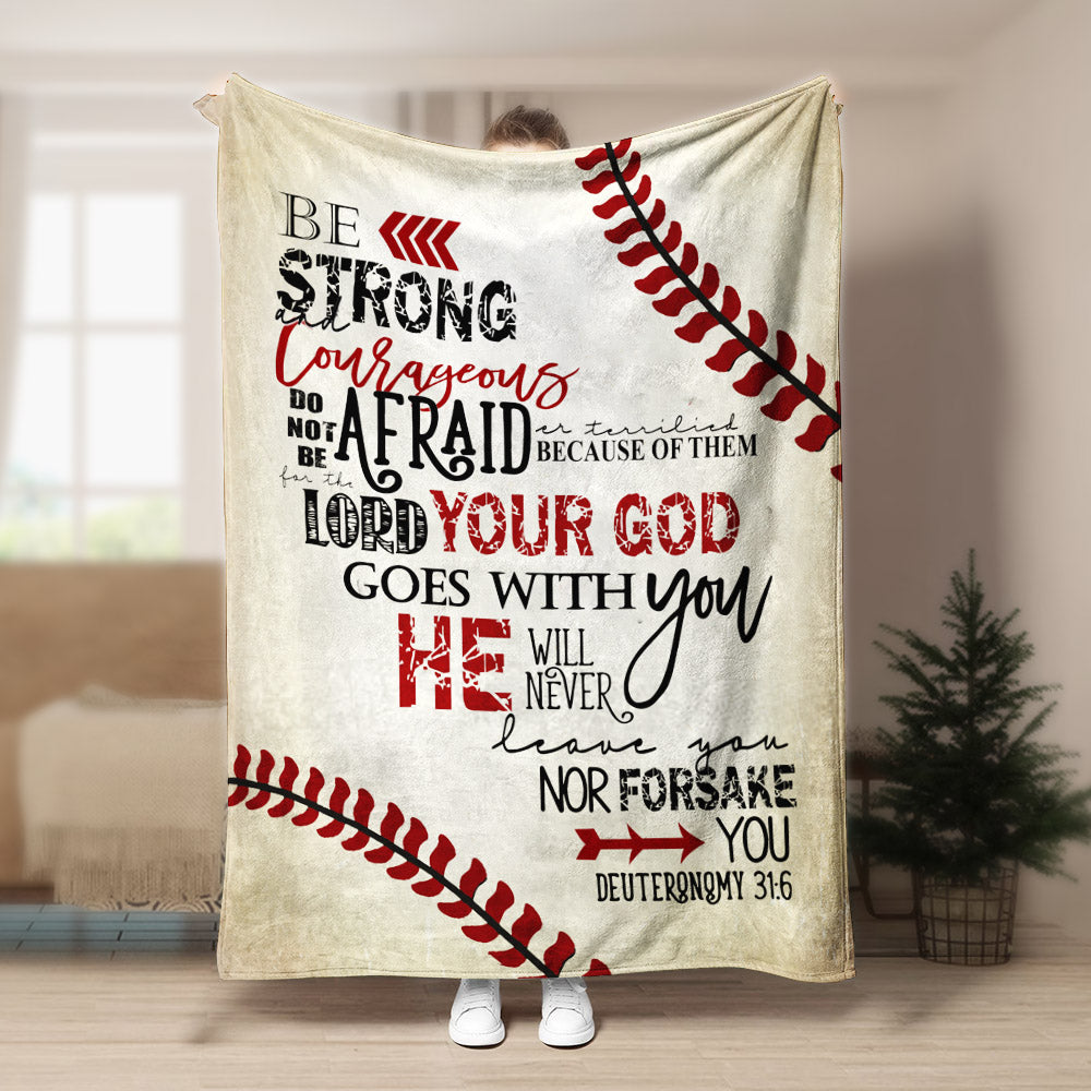 Baseball BL300804F Sherpa Fleece Blanket