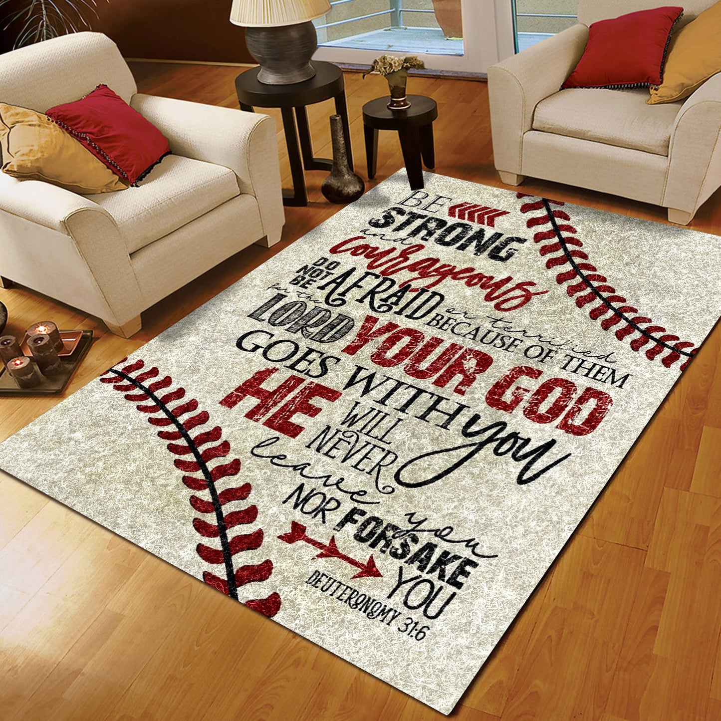 Baseball BT150804R Rug