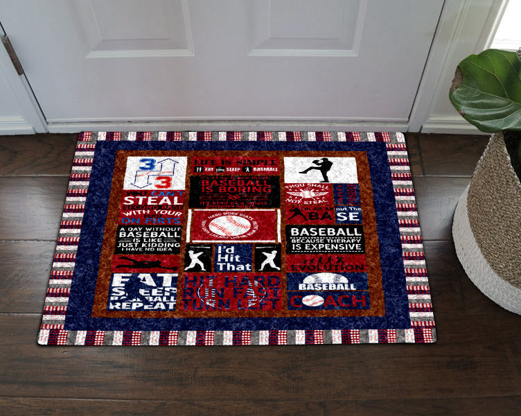 Baseball CL31100021MDD Non-slip Door mats