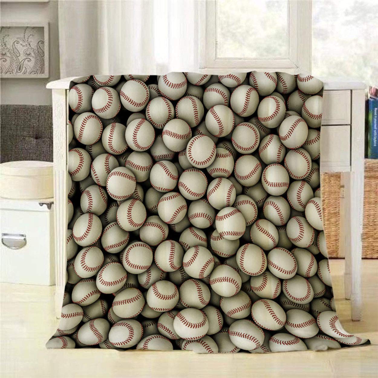Baseball CLA1010436F Sherpa Fleece Blanket