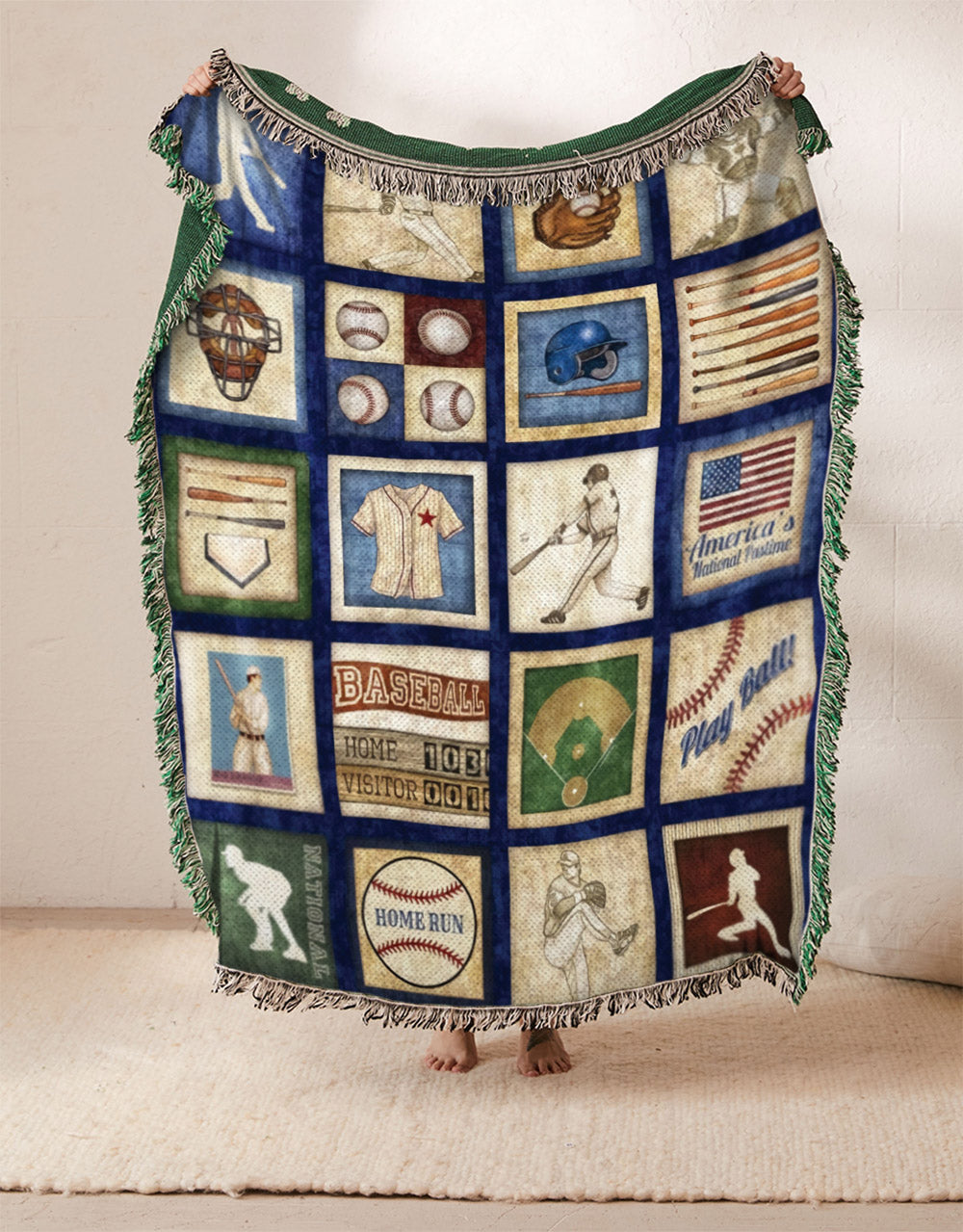 Baseball DD091004S Throw Blankets For Sofa