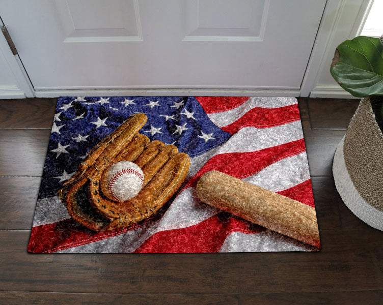 Baseball DD280902D Non-slip Door mats
