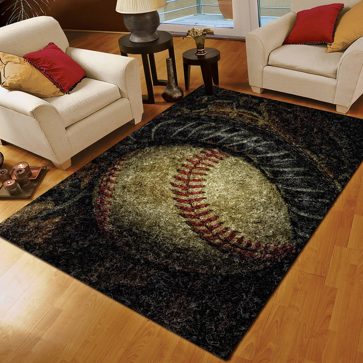 Baseball HM070806M Rug