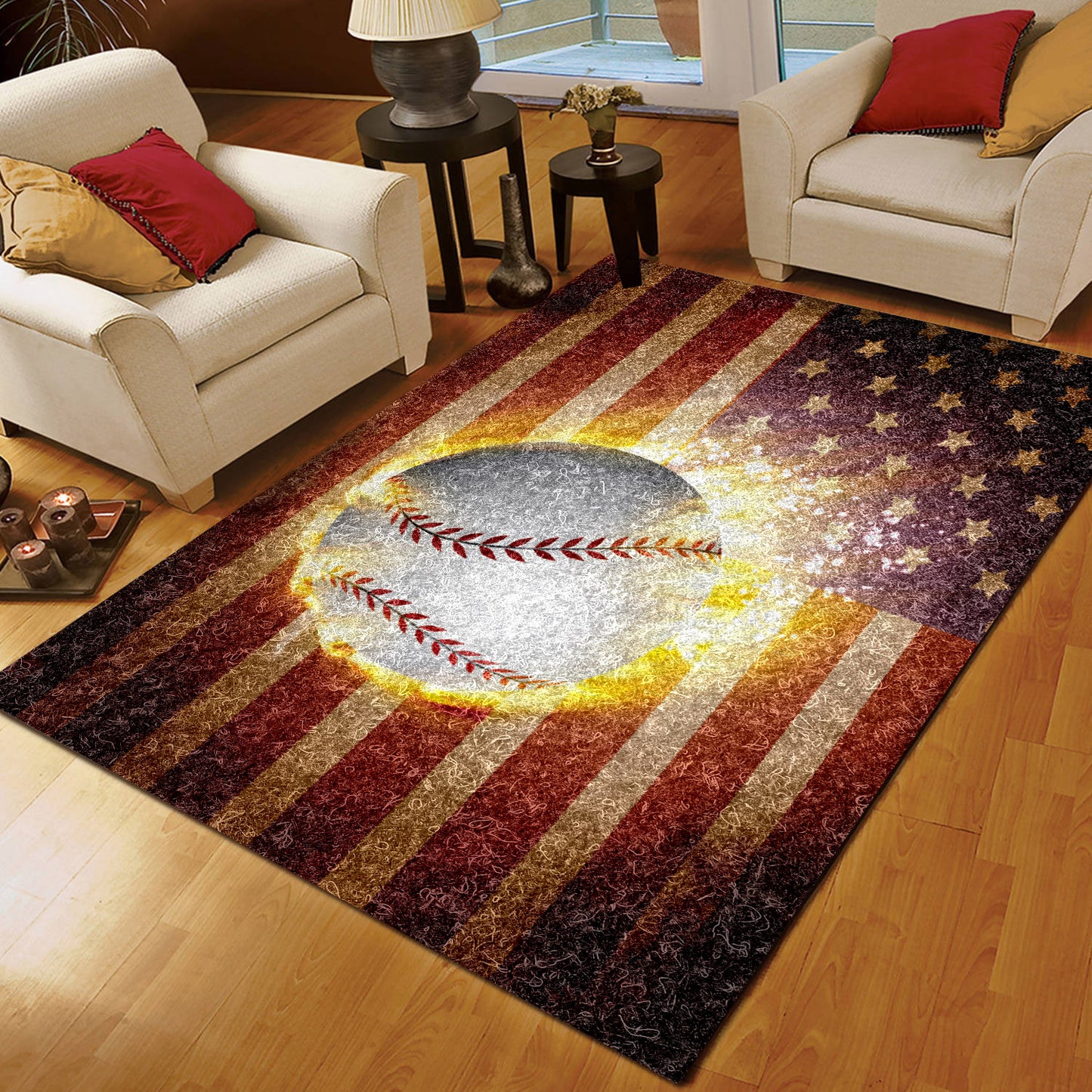 Baseball NT130601A Rug