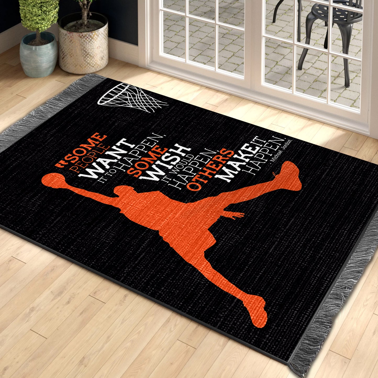 Basketball CL260807MDO Decorative Floor-cloth