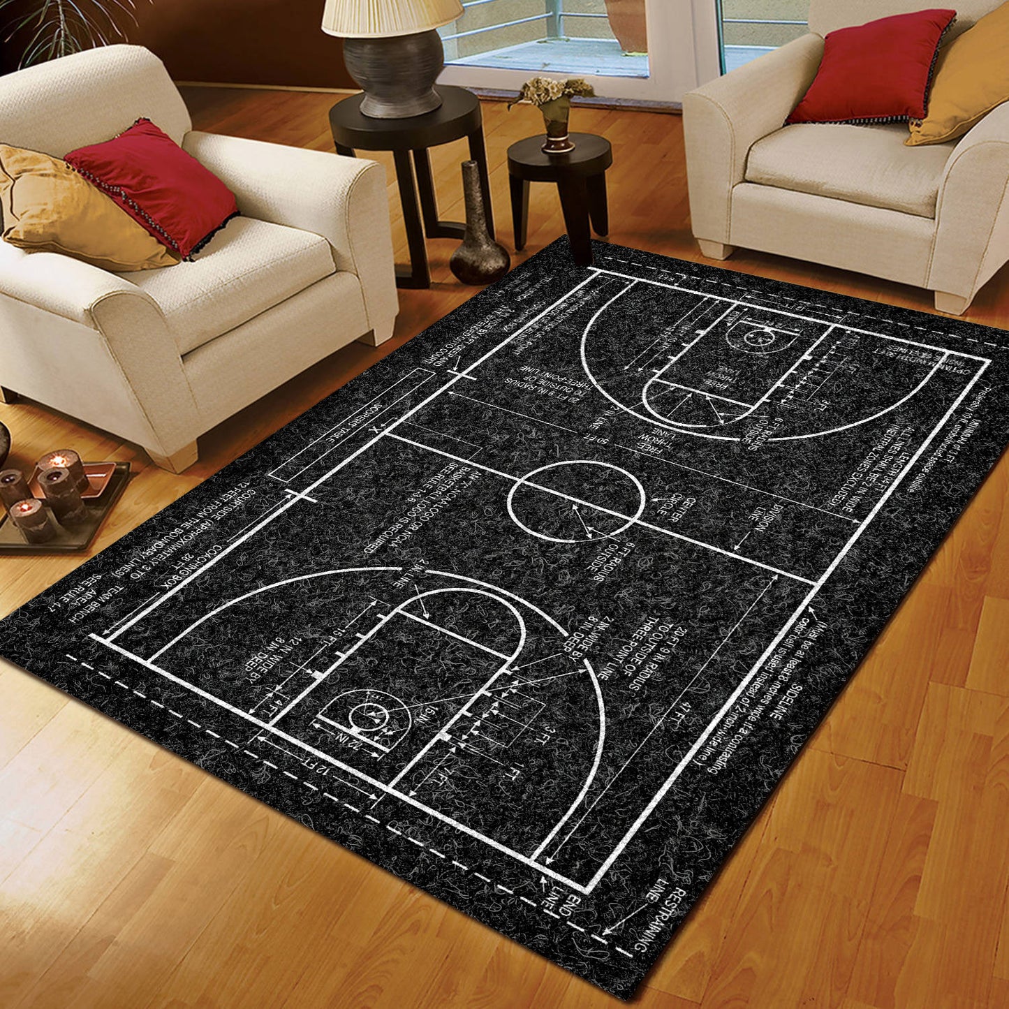 Basketball Coach CLA1410035R Rug