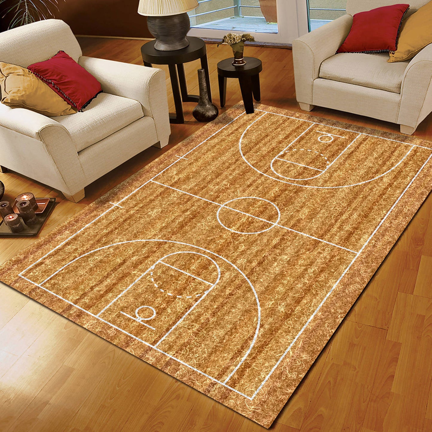 Basketball Court CLM280703M Rug
