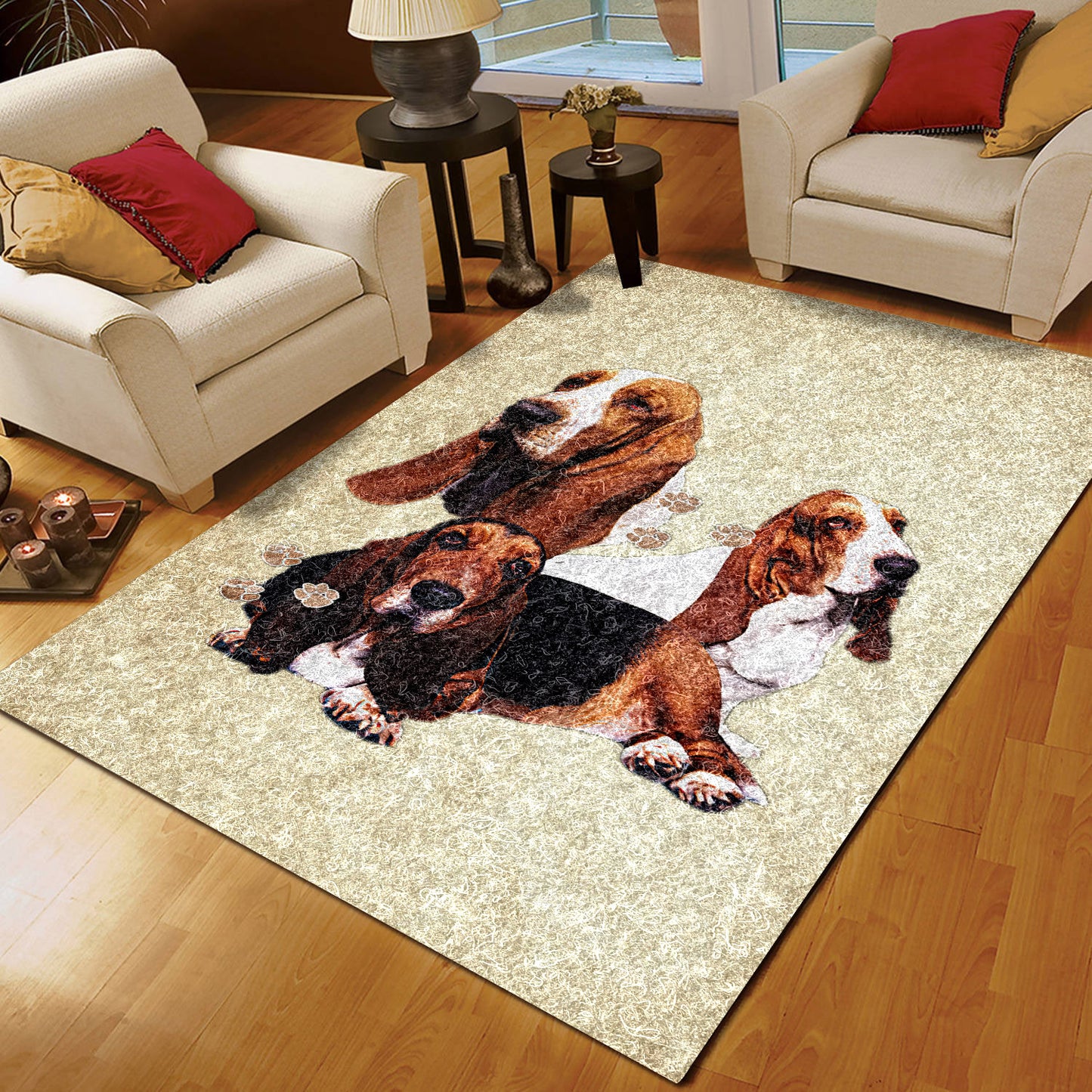 Basset Hound BT190803R Rug