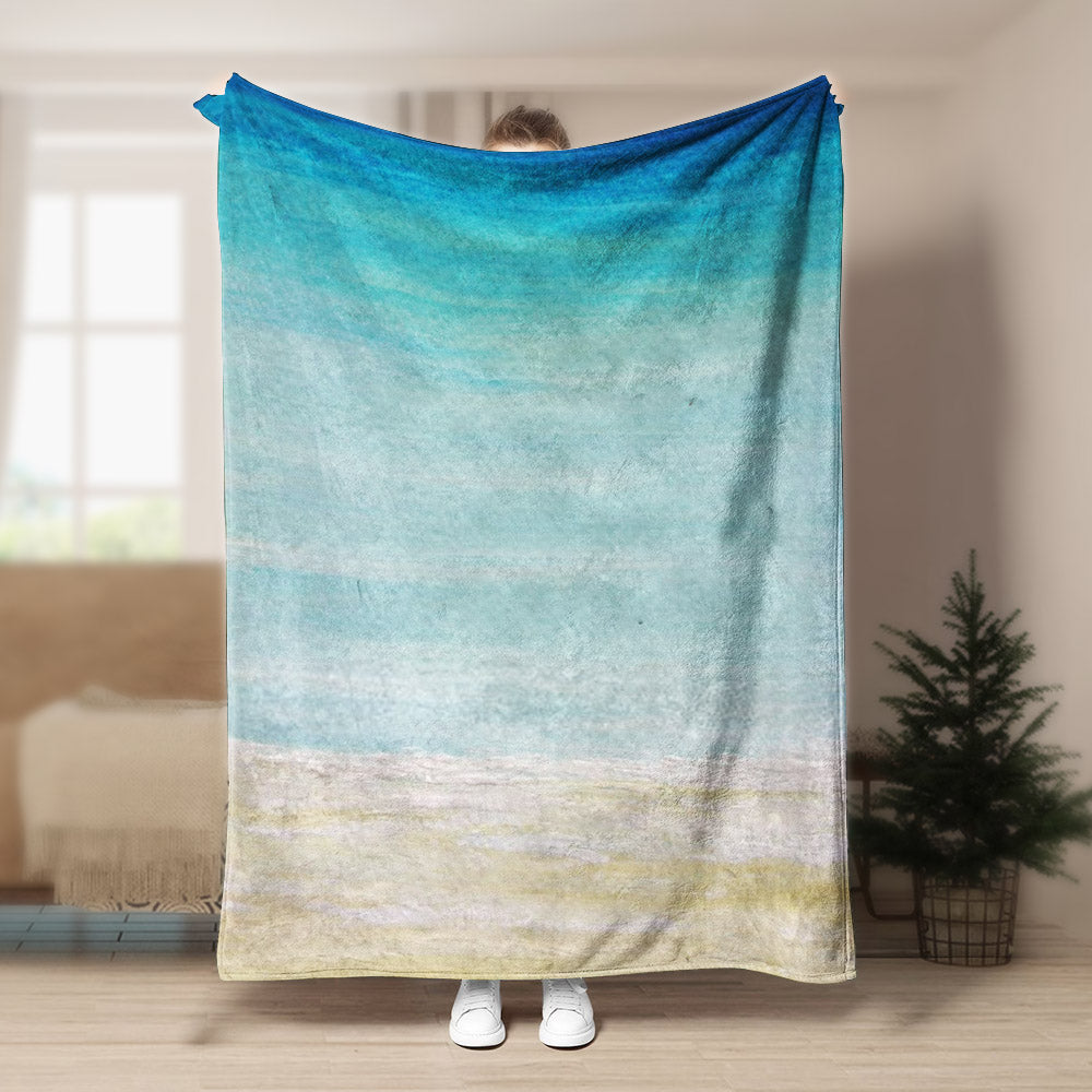 Beach CL1208102MD Sherpa Fleece Blanket