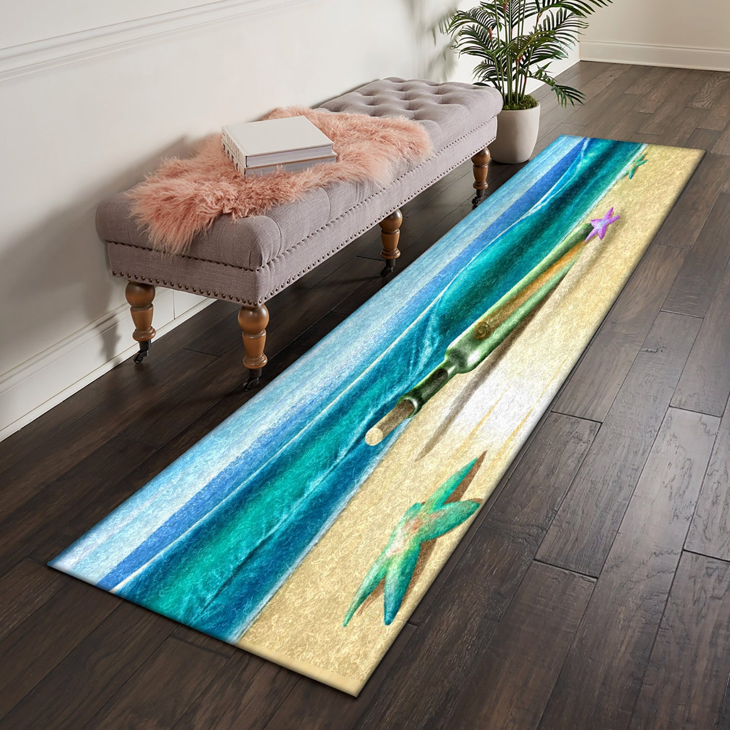 Beach Starfish CLH041011RU Runner Rug