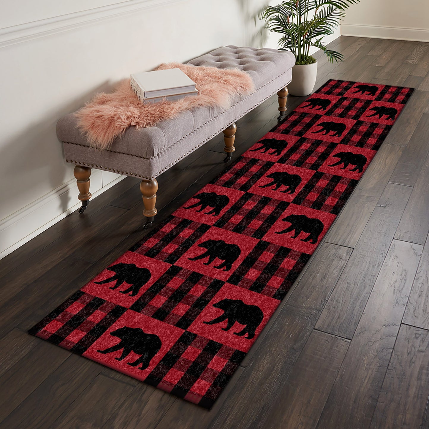 Bear CG021001N Runner Rug