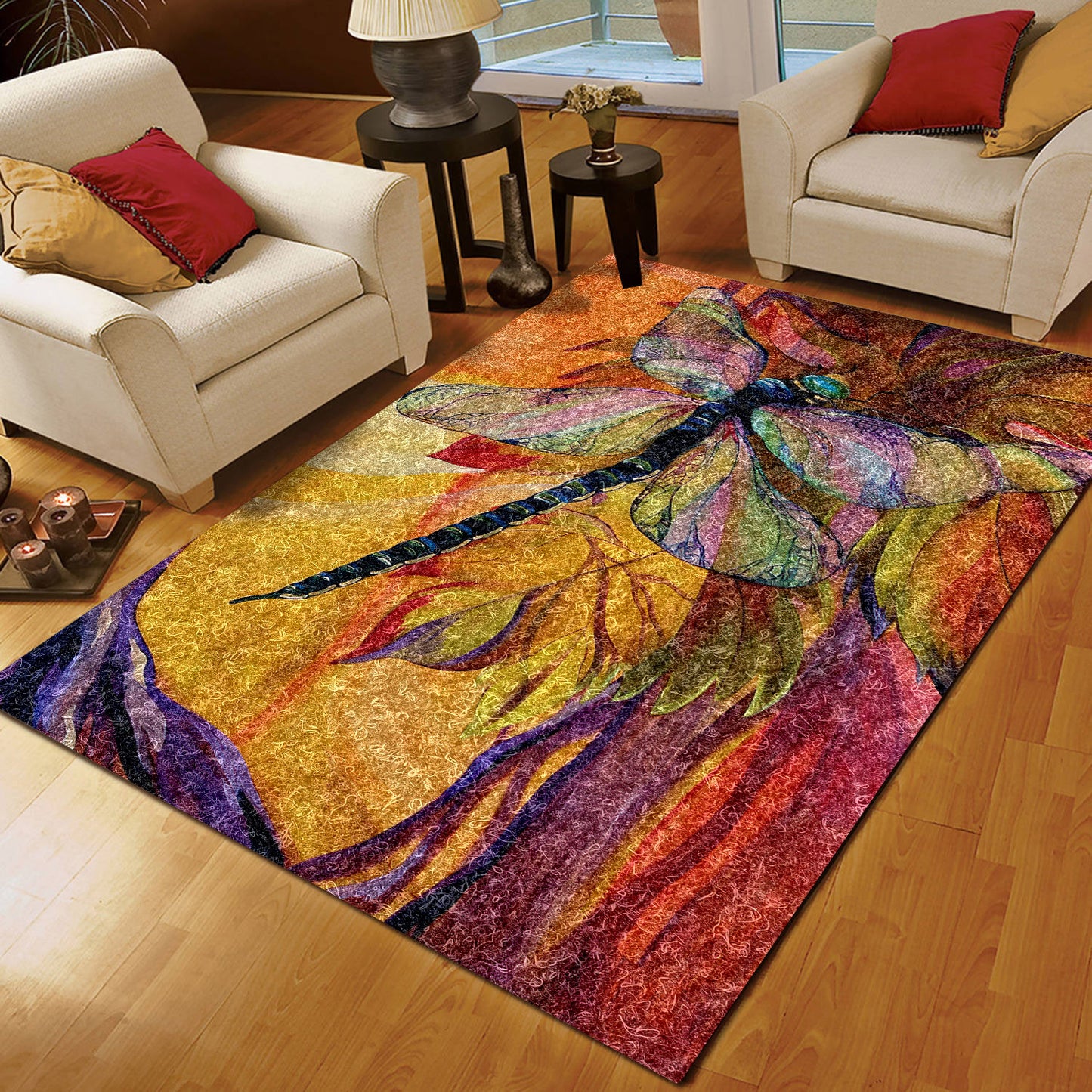 Beautiful Dragonfly CLA1410162R Rug