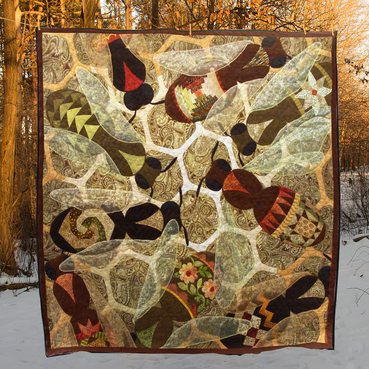 Bee CLA2410024Q Quilt Blanket