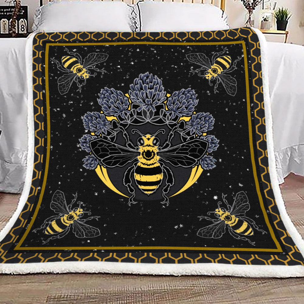 Bee And Moon YH3010709F Sherpa Fleece Blanket